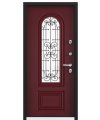 Дверь входная с терморазрывом 60 COTTAGE 02 - RAL 3005